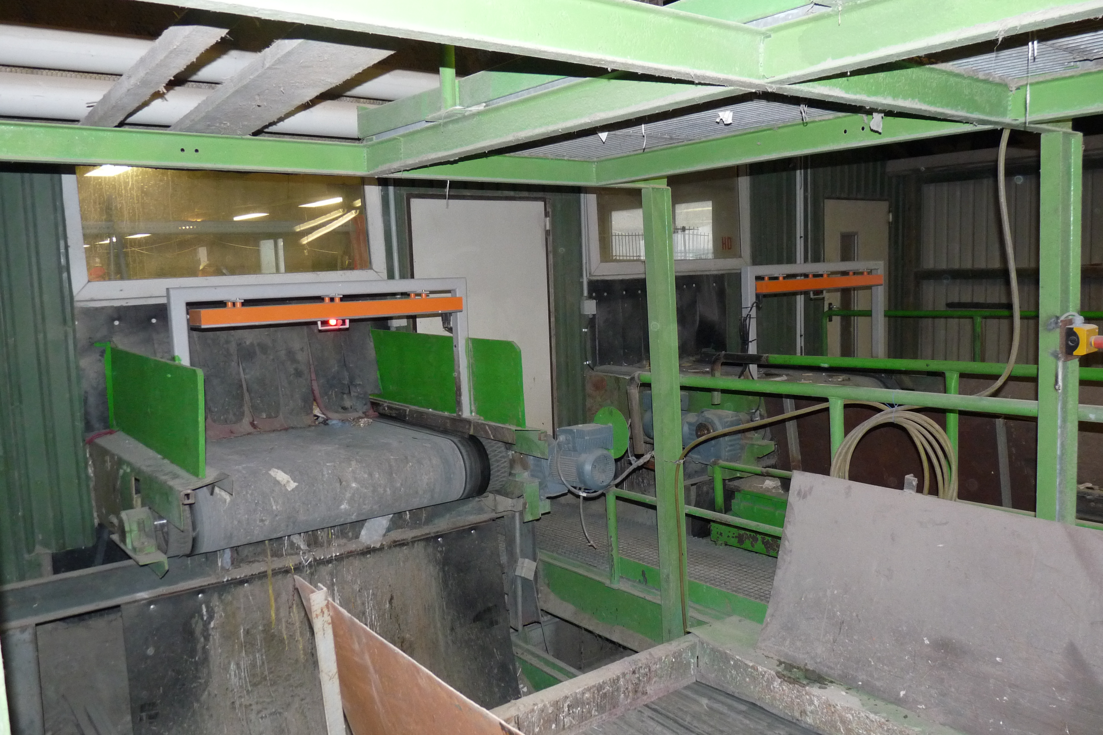 Waste & Recycling Belt Scale Sensortechnik Optical Belt Scale