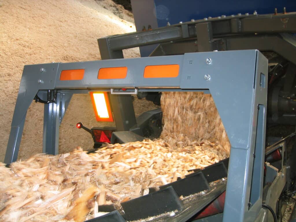 Wood & Biomass Belt Scale | Sensortechnik Optical Belt Scale